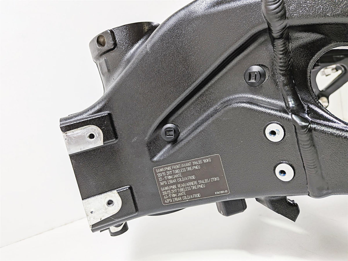 2016 BMW S1000RR K46 Straight Main Frame Chassis With Clean Texas Title 46518548260 46518563841-Mototech271