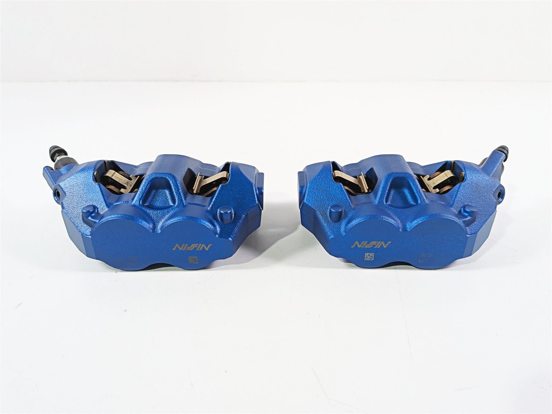 2022 BMW S1000RR K67 M-Series Blue Front Brake Calipers 34117106087 34117106088-Mototech271