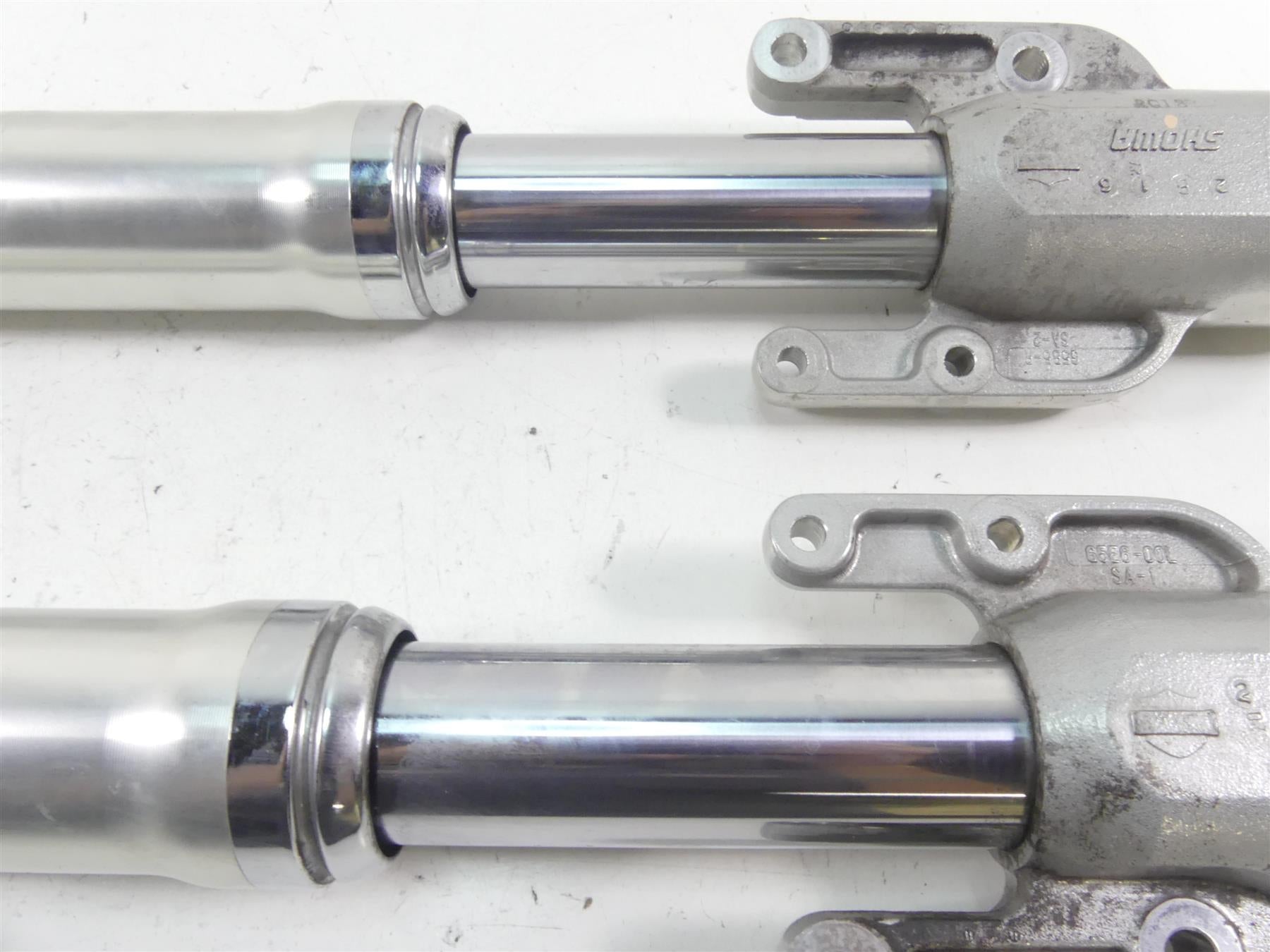 2012 Harley VRSCF Muscle Rod Straight Front Fork Leg Set 48700-09 48701-09 {{ shop.shopifyCountryName }} - Mototech271