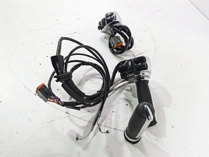 2003 Harley Touring FLHTCUI E-Glide 100th Chrome Control Switch Set 71597-96 | Mototech271
