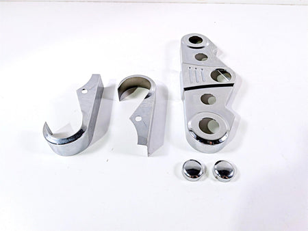 2003 Honda V-Twin VTX1800 C Kuryakyn Chrome Tripple Tree Cover Set 8681 {{ shop.shopifyCountryName }} - Mototech271