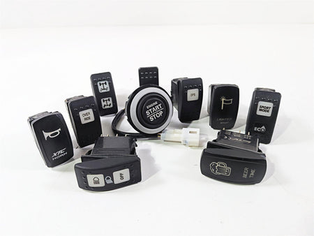 2018 Can Am Maverick X3 XRS Turbo R Light Awd Switch Start Stop Set 710005213-Mototech271