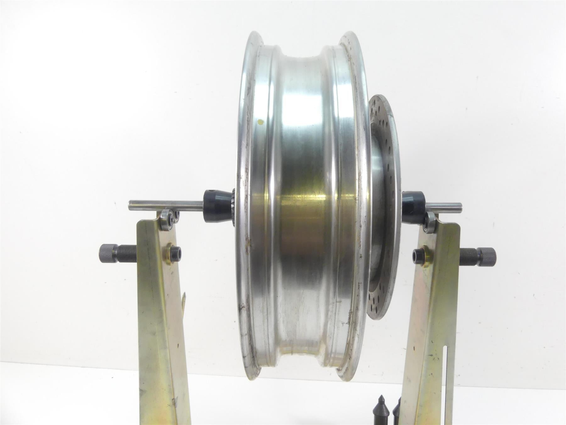 2007 Honda VT1100 C2 Shadow Straight 15x3.5 Rear Wheel Rim & Rotor 42650-MCK-A00 {{ shop.shopifyCountryName }} - Mototech271