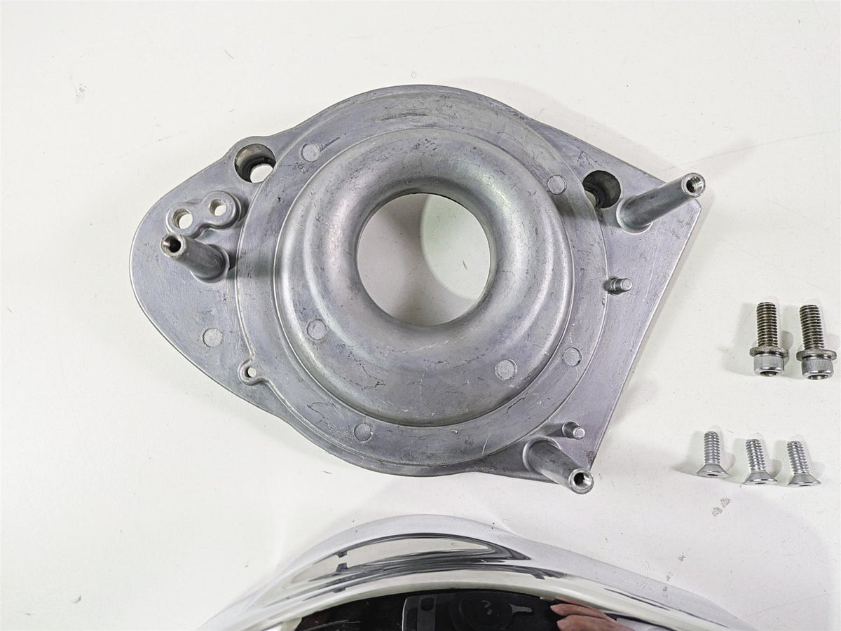 2008 Ultima Motorcycles Fat Bastard Chrome Air Box Intake Manifold & Cover {{ shop.shopifyCountryName }} - Mototech271