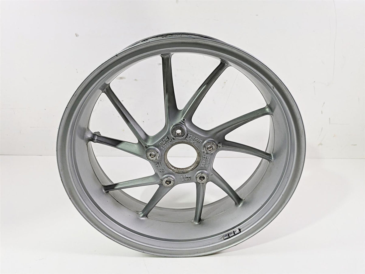 2019 BMW R1250RT K52 Straight Rear Wheel Rim Silver 17x5.5 36317727235 {{ shop.shopifyCountryName }} - Mototech271