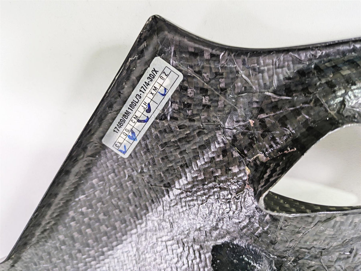 2017 BMW S1000R K47 Right Racecon Under Tank Carbon Fiber Panel Cover BM180 {{ shop.shopifyCountryName }} - Mototech271