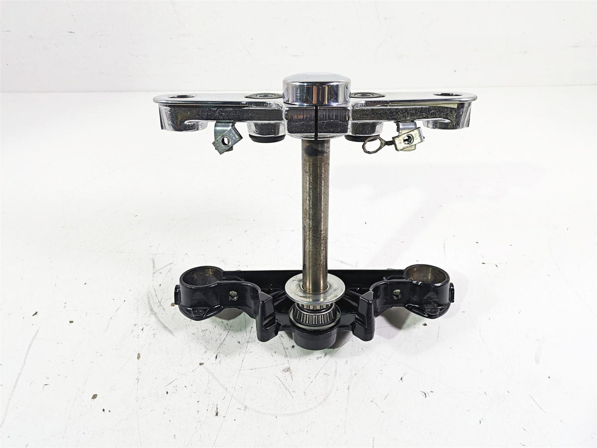 2005 Harley Softail FLSTFSE CVO Fat Boy Lower & Upper Triple Tree Set 45605-00A {{ shop.shopifyCountryName }} - Mototech271