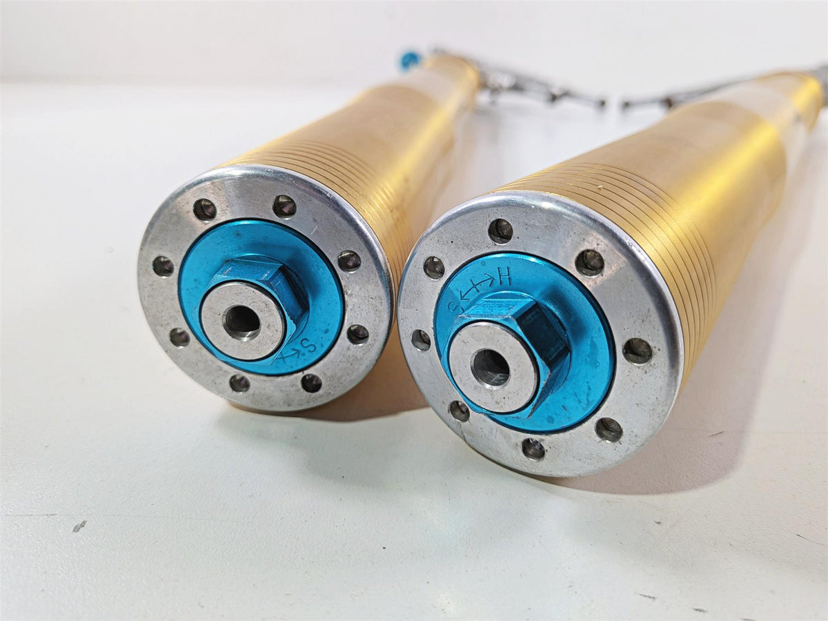 2008 Aprilia RSVR 1000 Factory Ohlins Front Fork Leg Set AP8163062 AP8163063 {{ shop.shopifyCountryName }} - Mototech271
