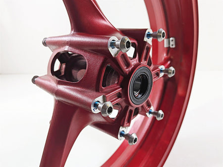 2024 Suzuki GSXR600 Straight Front Wheel Rim Red 17x3.5 54111-14J00 {{ shop.shopifyCountryName }} - Mototech271
