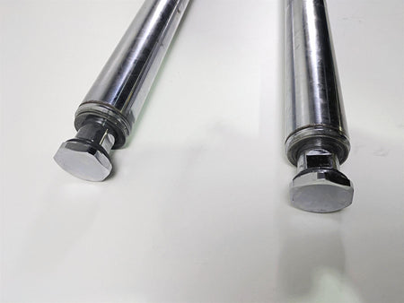 2002 Big Dog Pitbull Front Left Right Fork Leg Set - Rust - For Parts {{ shop.shopifyCountryName }} - Mototech271