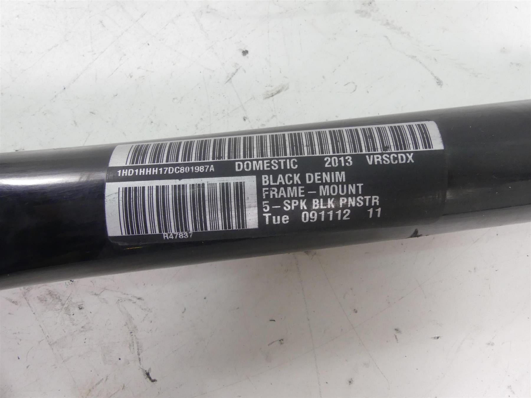 2013 Harley VRSCDX Night Rod Special Right Front Frame Downtube -Read 47988-12BK {{ shop.shopifyCountryName }} - Mototech271