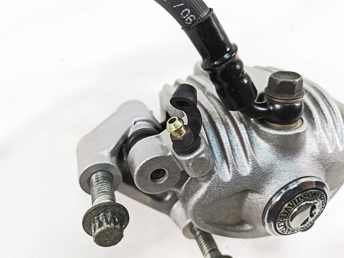 2006 Harley Sportster XL1200 Front Brake Caliper + Line & Insert 44121-04A {{ shop.shopifyCountryName }} - Mototech271