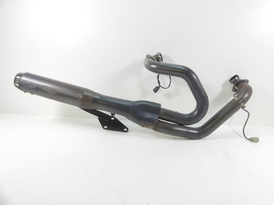 2013 Harley Davidson VRSCF Muscle Bassani Road Rage Power Exhaust System 1V38RB {{ shop.shopifyCountryName }} - Mototech271