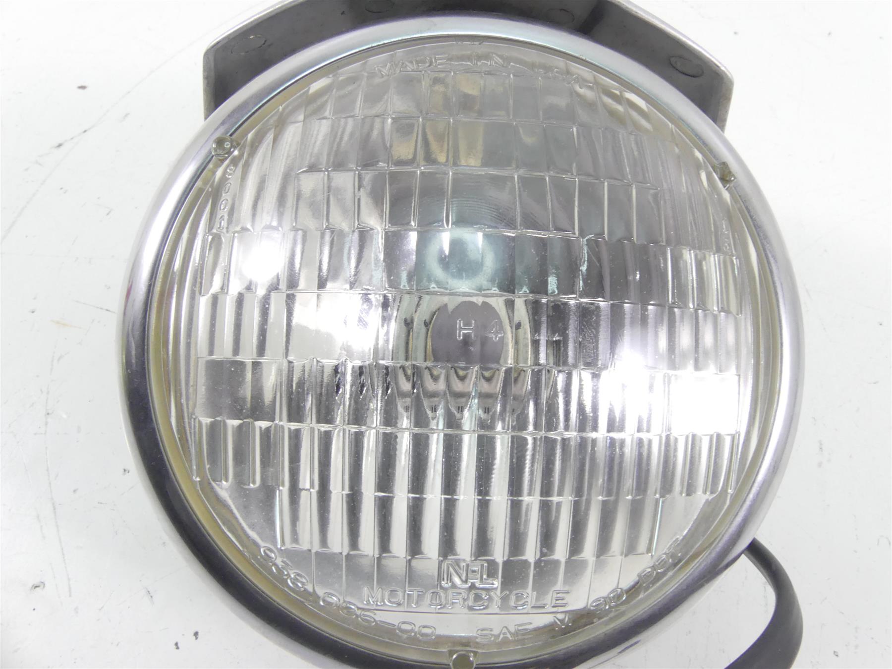 1998 Harley Dyna FXDL Low Rider Headlight Head Light Lamp Lens & Visor 67730-91 {{ shop.shopifyCountryName }} - Mototech271