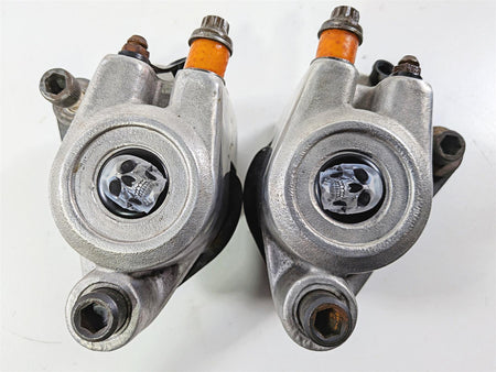 1990 Harley Touring FLHTC Electra Glide Front Brake Calipers 44023-83C 44046-84C {{ shop.shopifyCountryName }} - Mototech271