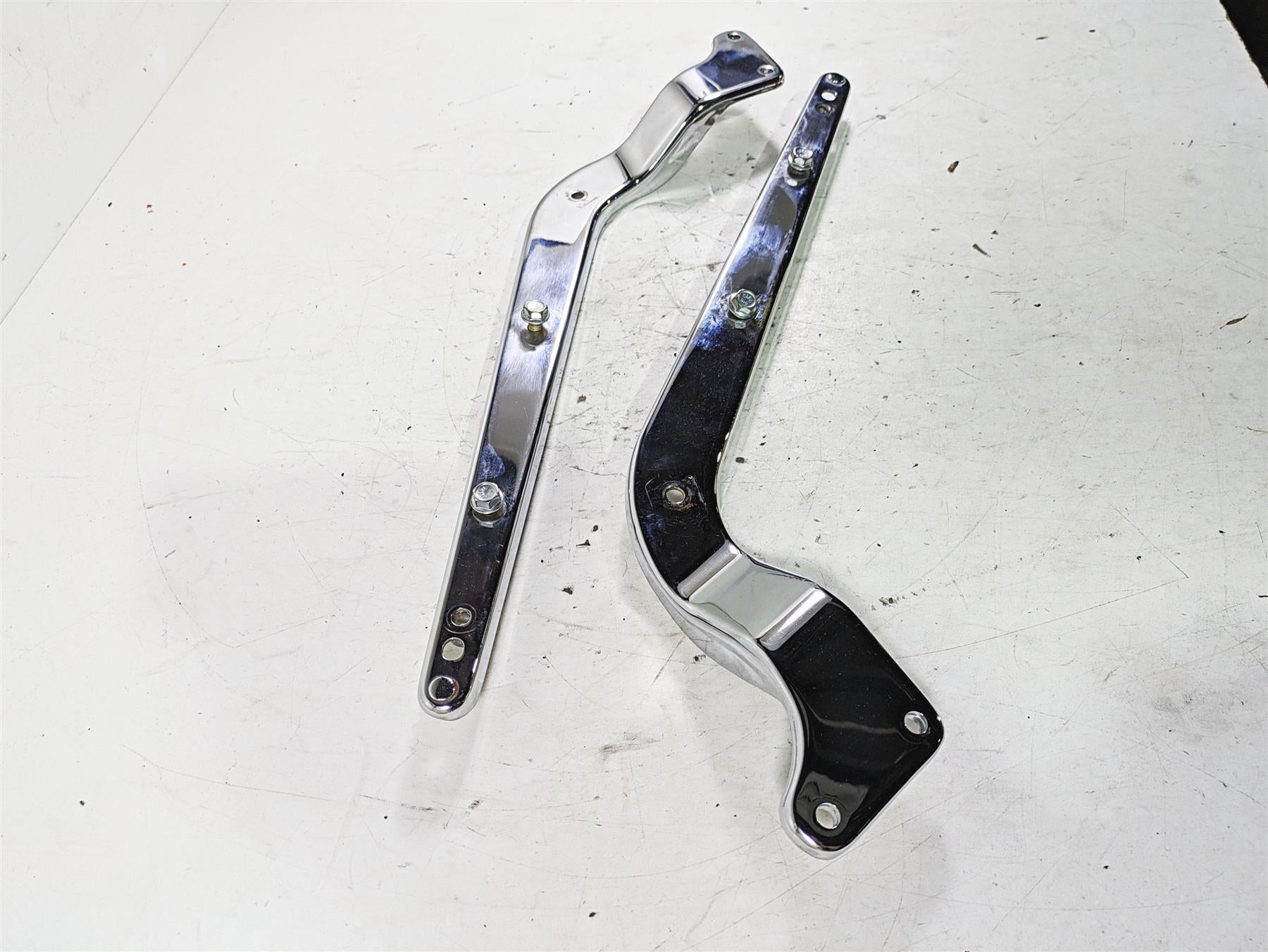2002 Harley FLSTC Softail Heritage Rear Fender Chrome Braces 59955-00 59954-00 {{ shop.shopifyCountryName }} - Mototech271