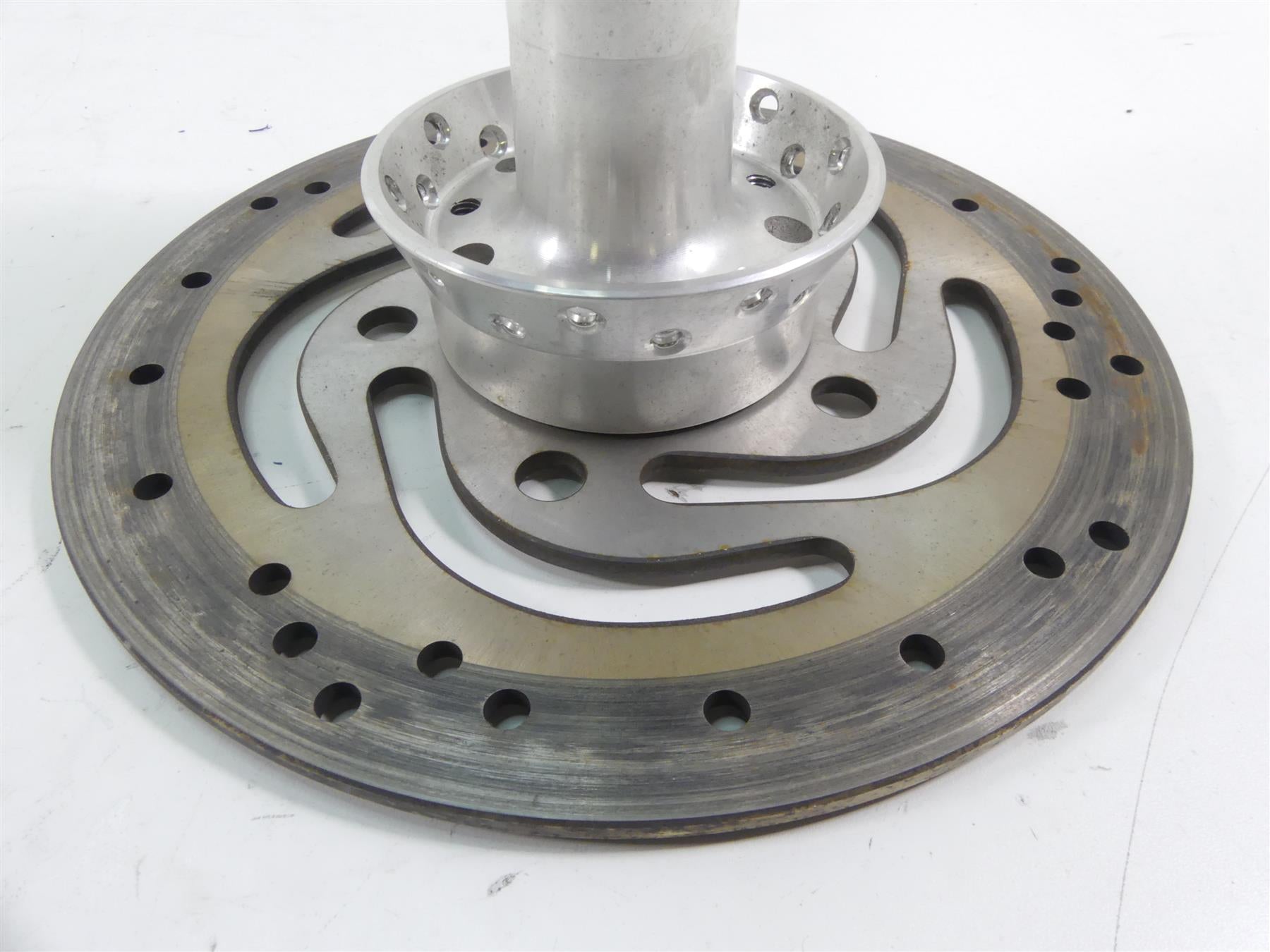2018 Harley FLHC Softail Heritage Rear Wheel Rim Hub + Brake Disc Set 43017-07 {{ shop.shopifyCountryName }} - Mototech271