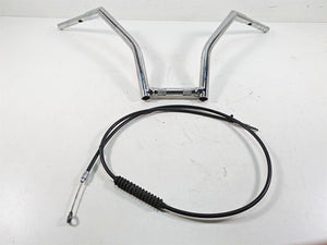 2011 Harley Touring FLTRU Road Glide 17 1/2" Ape Hanger Handlebars + Cable Set | Mototech271