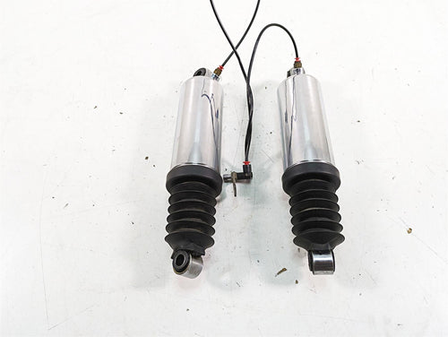 2008 Harley FLHTCU Electra Glide Rear Chrome Air Shock Damper 12