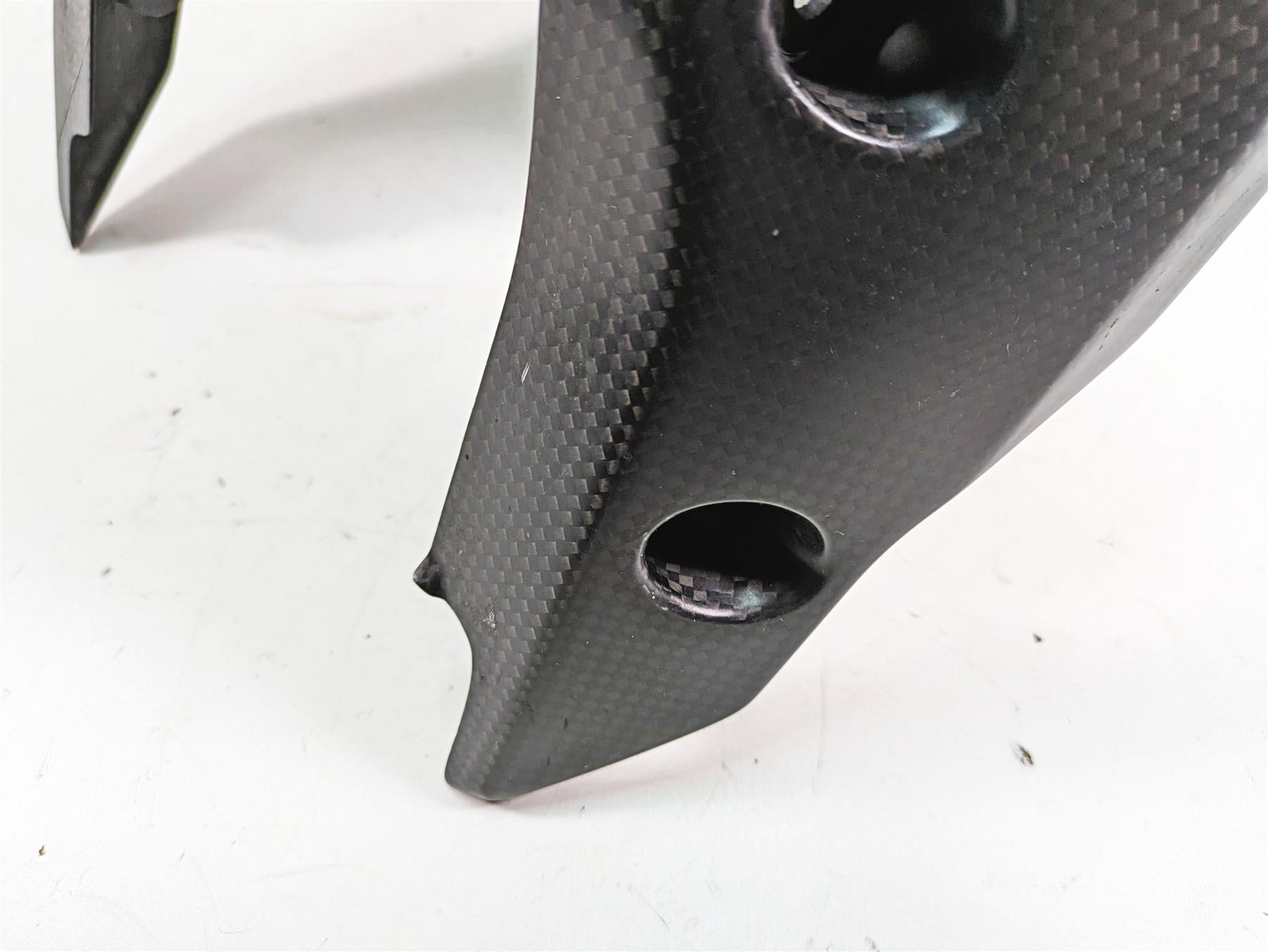 2020 Ducati Hypermotard 950 SP Lower Front Carbon Fiber Fender 564P1511BA {{ shop.shopifyCountryName }} - Mototech271