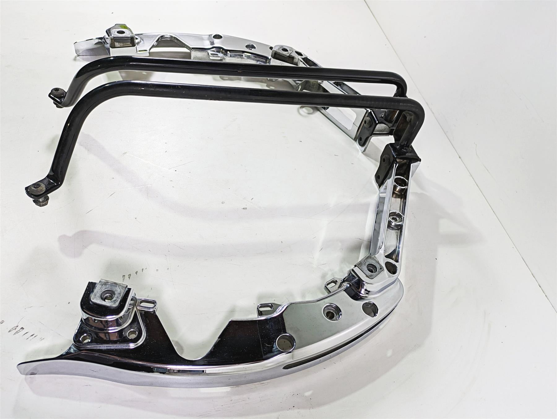 2017 Harley Touring FLTRXS Road Glide L+R Chrome Saddlebag Holder Mount 90200499 {{ shop.shopifyCountryName }} - Mototech271