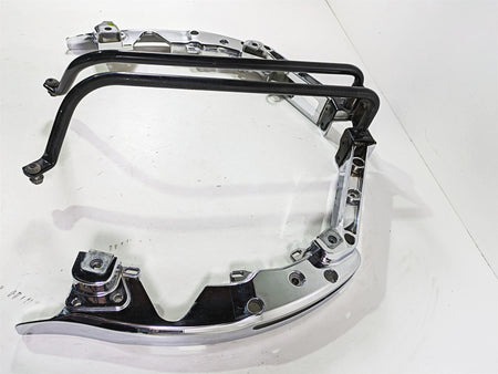 2017 Harley Touring FLTRXS Road Glide L+R Chrome Saddlebag Holder Mount 90200499 {{ shop.shopifyCountryName }} - Mototech271