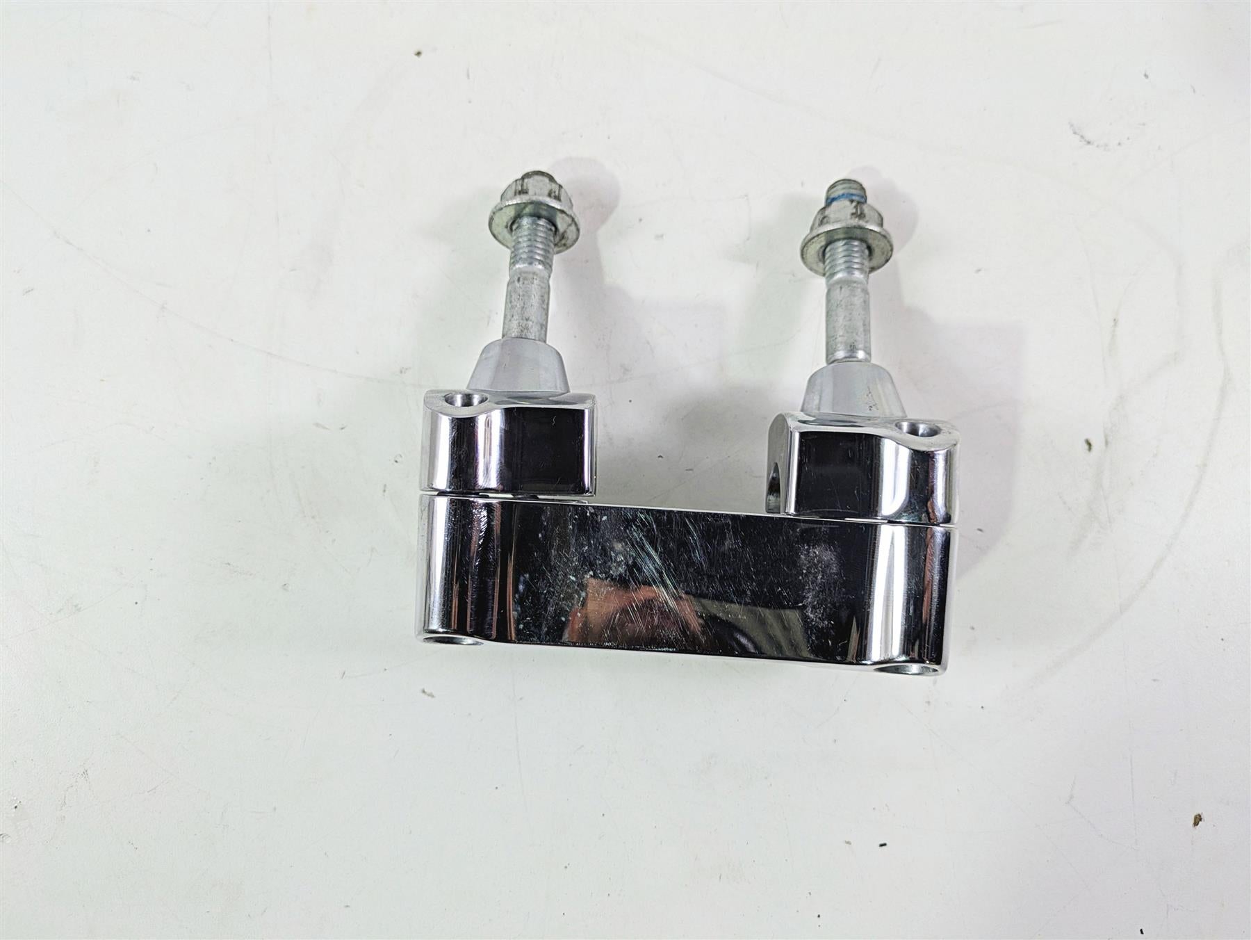 2020 Harley Softail FXST Standard Handlebar Riser Holder Clamp 55900273 {{ shop.shopifyCountryName }} - Mototech271