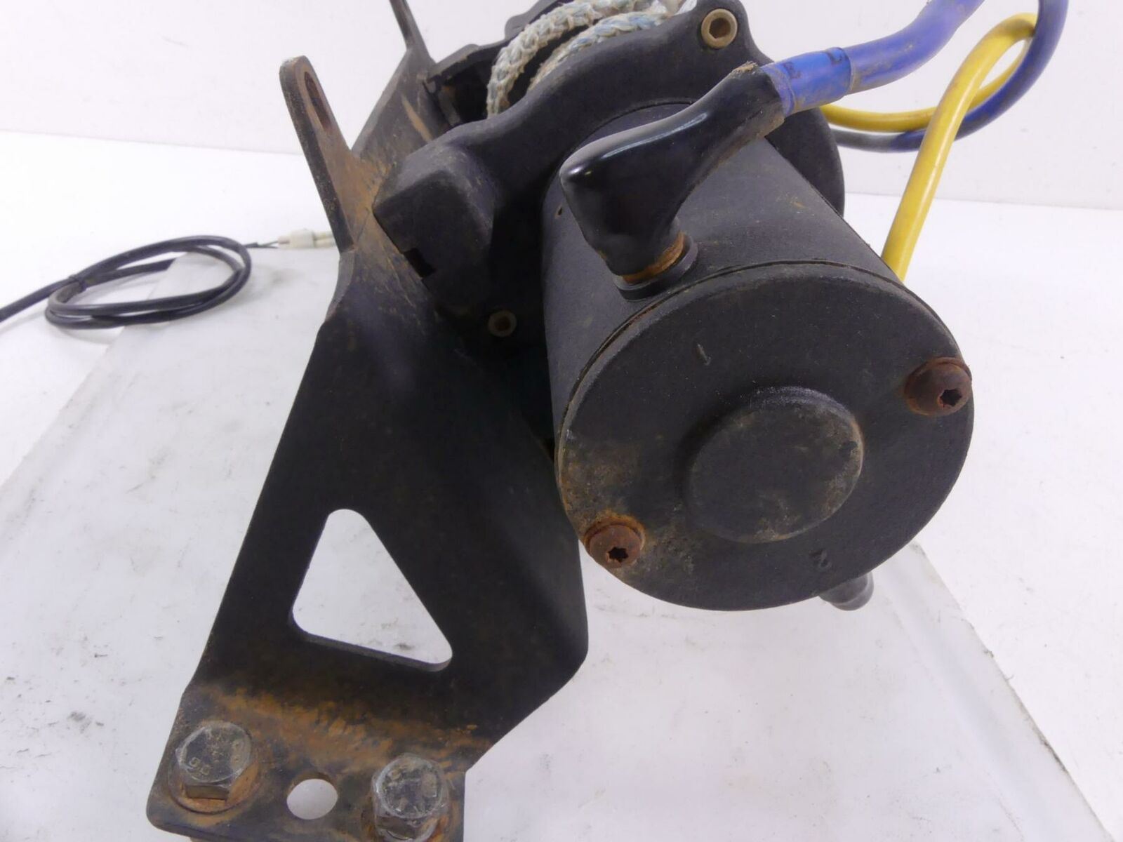 2012 Polaris Ranger 800XP Rope Cable Winch 4500 Lbs + Remote Control {{ shop.shopifyCountryName }} - Mototech271