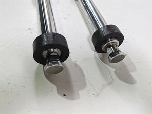 2003 Harley Touring FLHTCUI 100TH E-Glide Chrome Front Fork Set 41mm 46495-02A | Mototech271