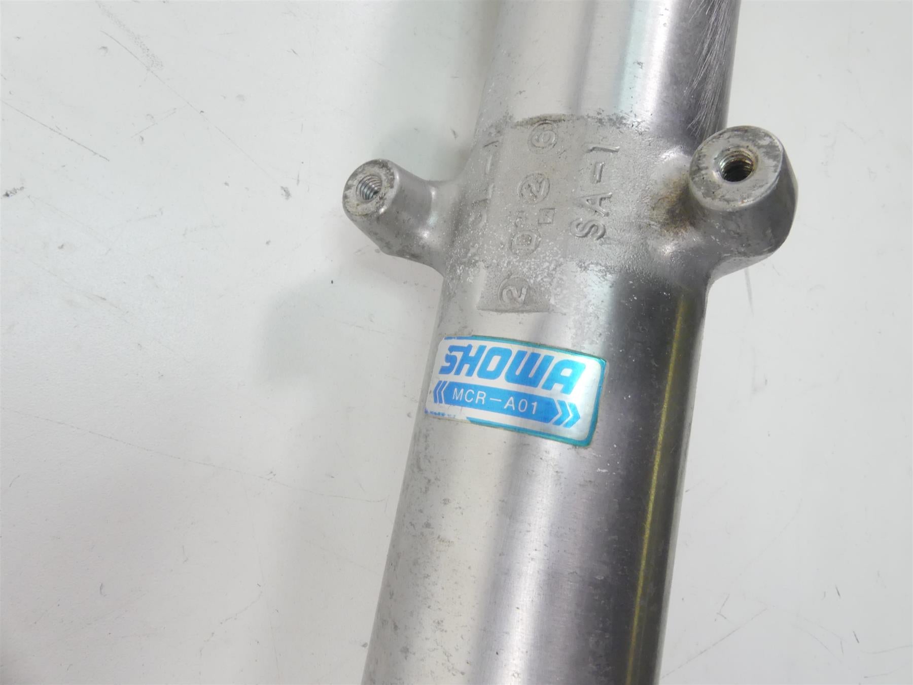 2003 Honda VT750 DC Shadow Spirit Front Forks Triple Tree Set 51400-MCR-A01 {{ shop.shopifyCountryName }} - Mototech271