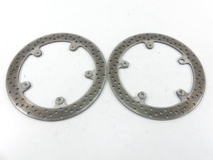 2009 BMW K1300 S K40 Front Brake Disc Rotor Set 320Mm 34117711429 | Mototech271