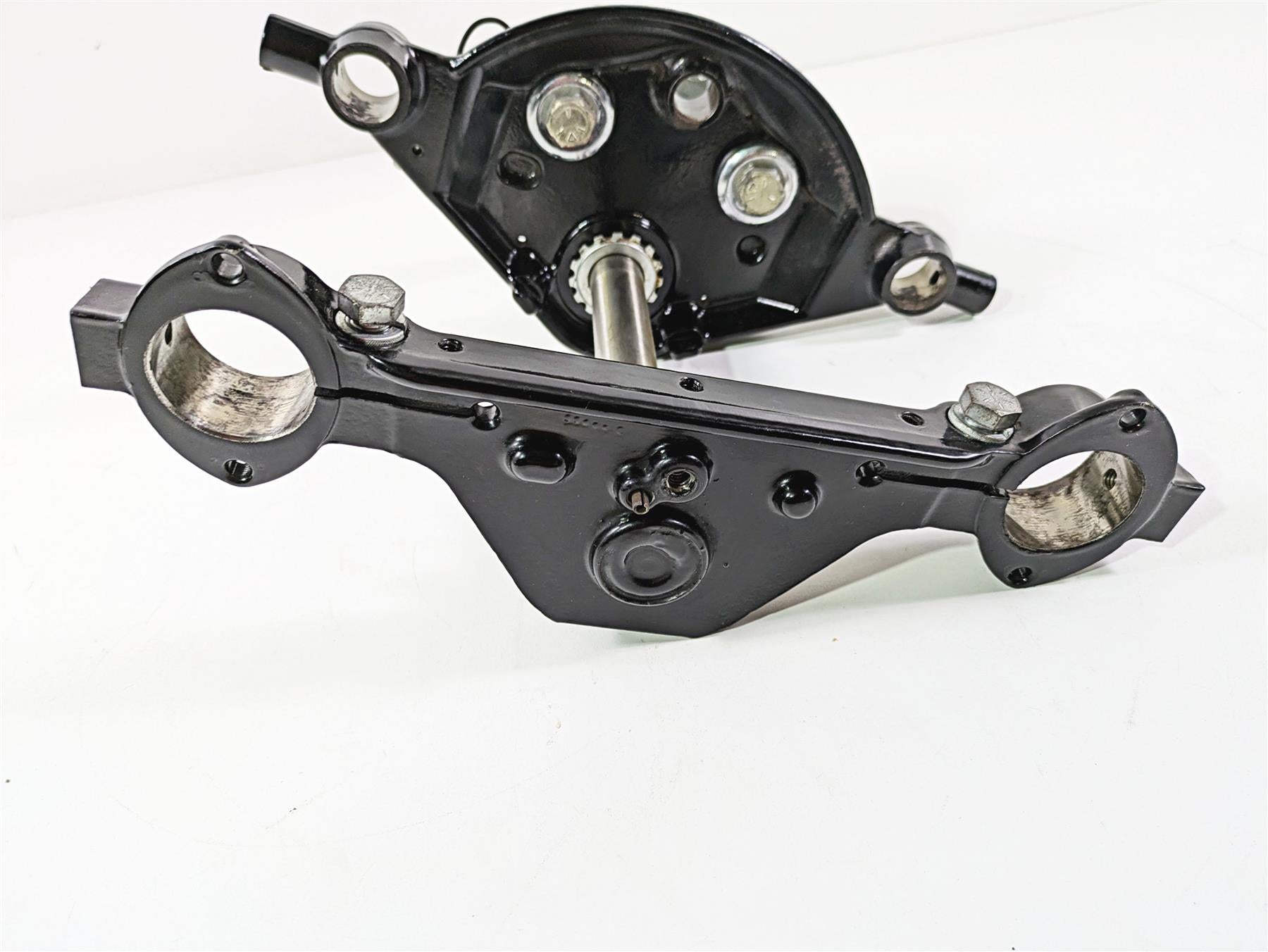 2010 Harley Touring FLHTK Electra Glide Upper Lower Triple Tree Set 45435-10 {{ shop.shopifyCountryName }} - Mototech271