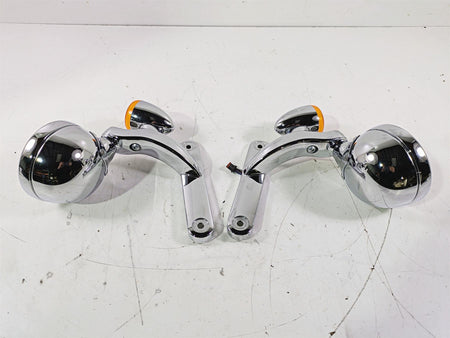 2015 Harley Touring FLHTKL E -Glide Low Front Spot Light Blinker Set 68000021 {{ shop.shopifyCountryName }} - Mototech271