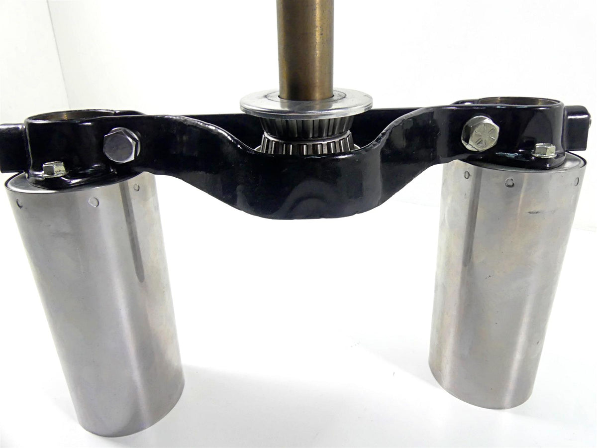 2003 Harley Touring FLHTCI E-Glide 100TH 41mm Upper Lower Triple Tree 45446-87A {{ shop.shopifyCountryName }} - Mototech271