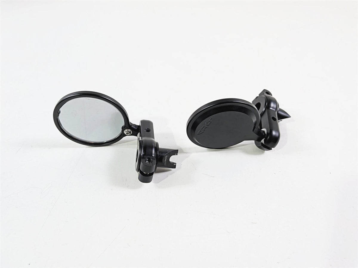 2016 Mv Agusta F3 800 RR Black CRG Bar End Round Rear View Mirror Set-Mototech271