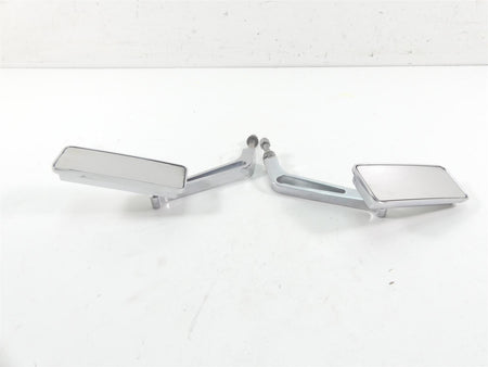 1999 Harley FXSTS Softail Springer Chrome Rectangle Rear View Mirror Billet Set {{ shop.shopifyCountryName }} - Mototech271