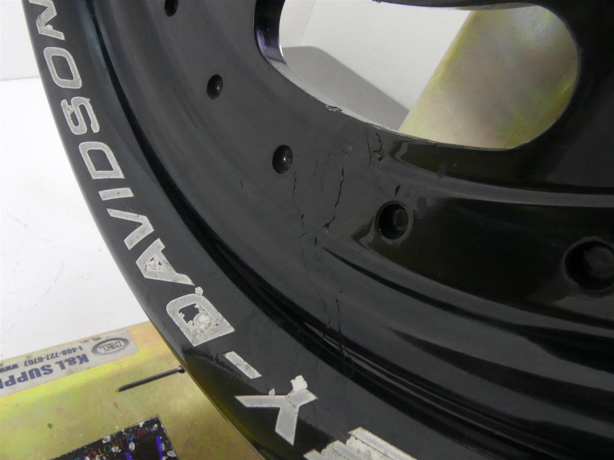 2015 Harley FXDF Dyna Fat Bob Straight Front Cast Wheel Rim 16x3 43300254 {{ shop.shopifyCountryName }} - Mototech271