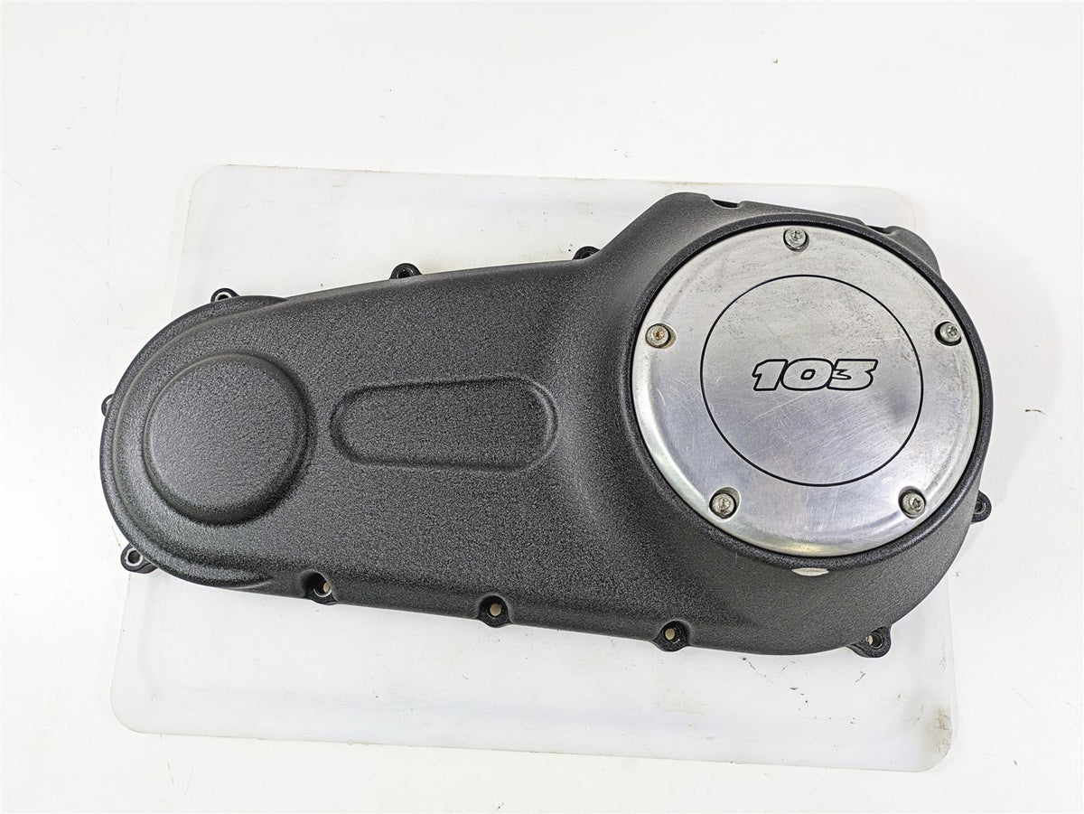 2015 Harley FXDF Dyna Fat Bob Outer Primary Drive Clutch Cover 60784-06 {{ shop.shopifyCountryName }} - Mototech271