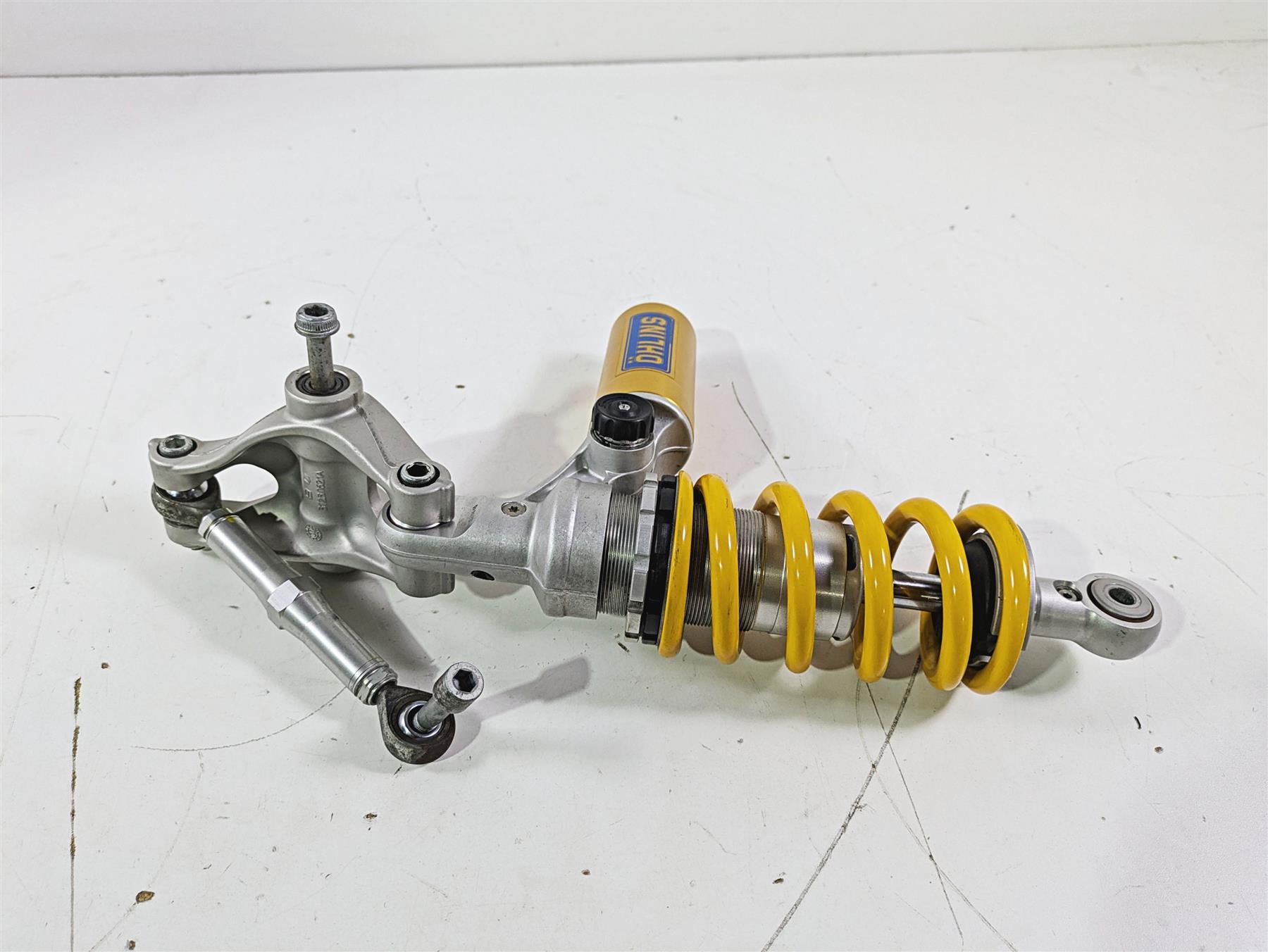 2008 Ducati SBK 1098 S Straight Ohlins Rear Shock & Linkage 36520751A {{ shop.shopifyCountryName }} - Mototech271
