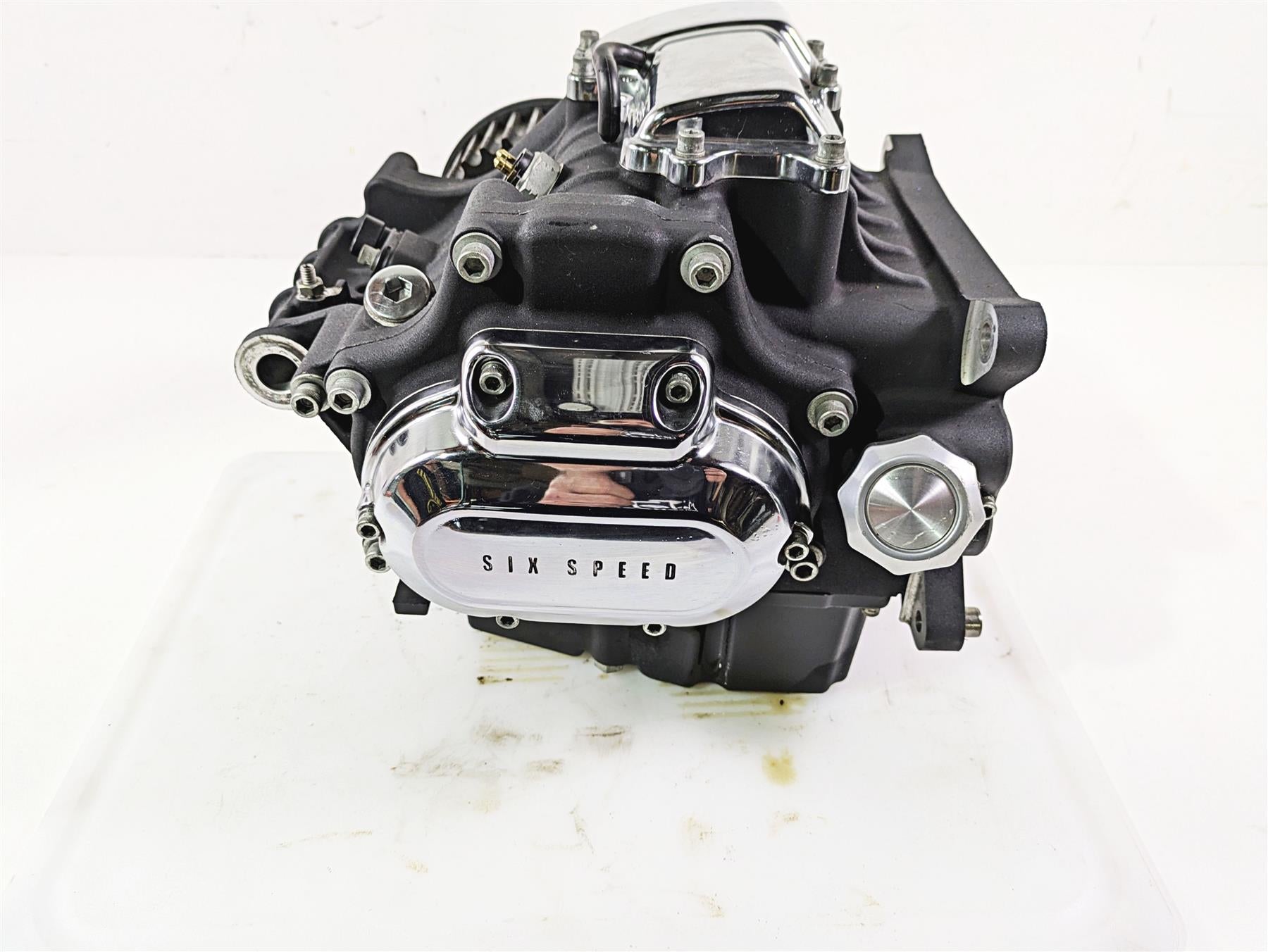 2011 Harley FXDC Dyna Super Glide Transmission Gear Box 6 Speed 33083-10A {{ shop.shopifyCountryName }} - Mototech271