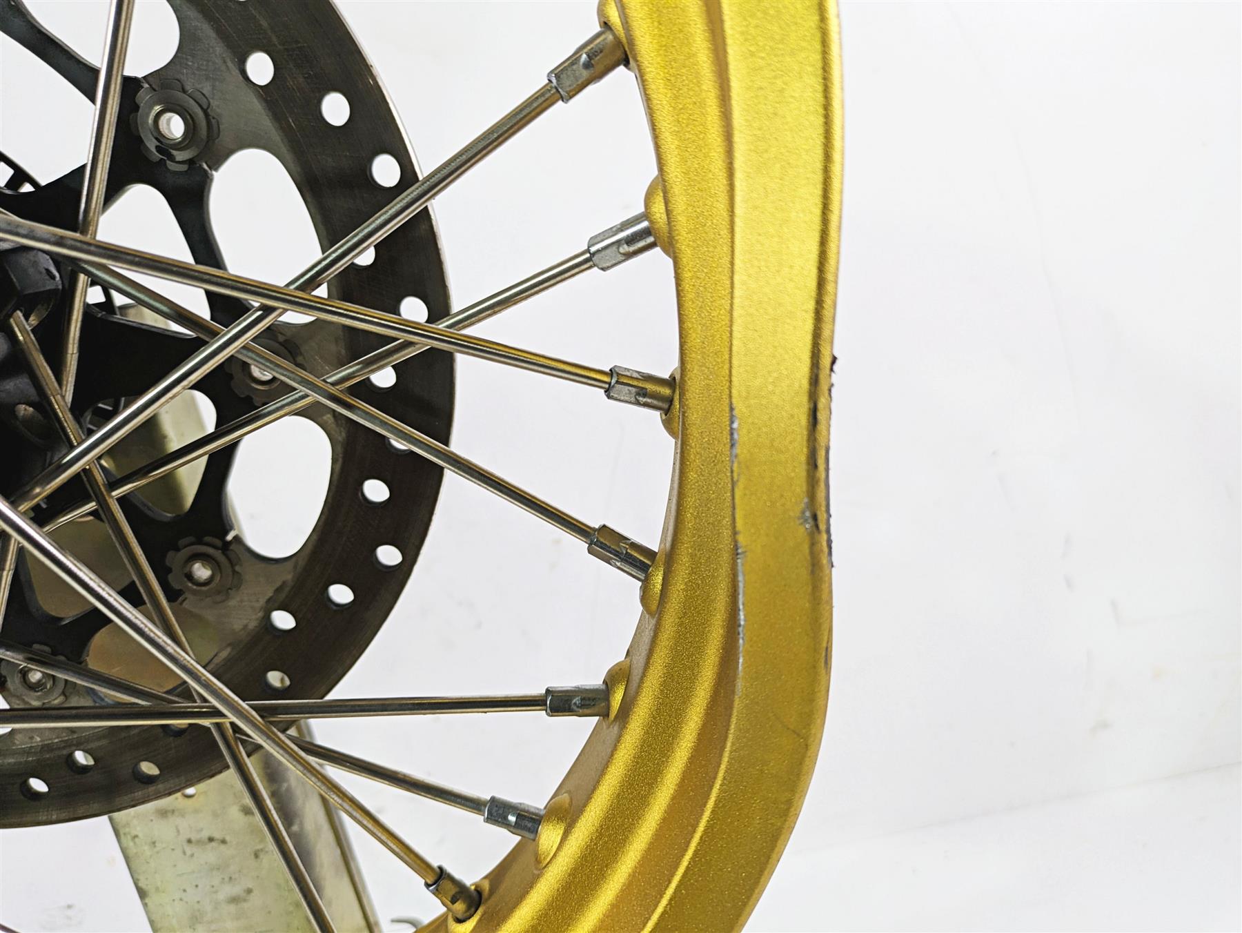 2022 Ducati Scrambler Desert Sled 19x3 Front Wheel Rim - Bent 50122601AA {{ shop.shopifyCountryName }} - Mototech271