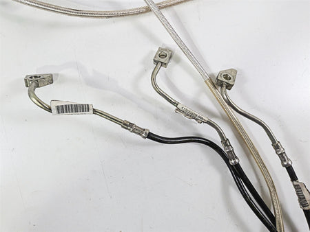 2015 Harley Touring FLTRUSE CVO Road Glide 16" Bar Hydr Clutch Front Brake Line-Mototech271