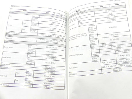 2018 Can Am Commander 1000R XT Owners Manual Booklet 219001777 {{ shop.shopifyCountryName }} - Mototech271