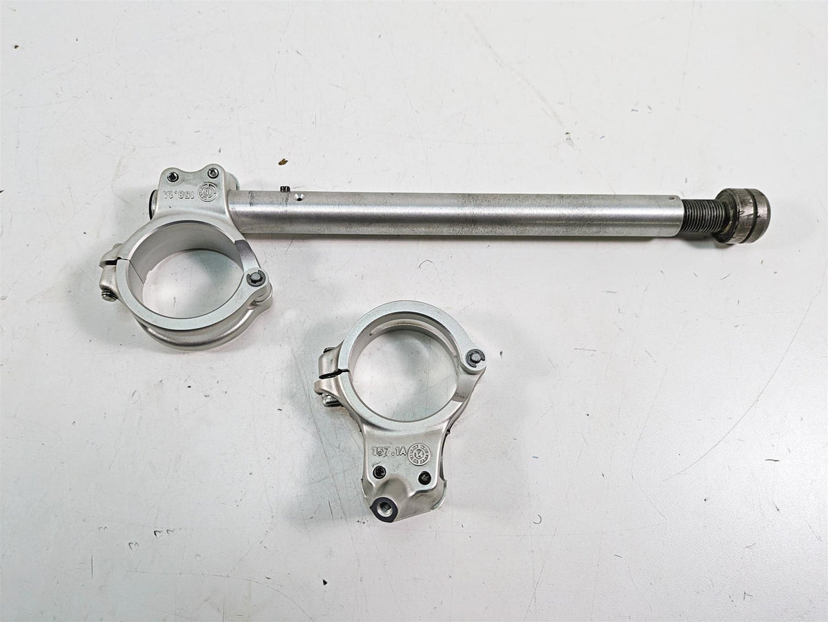 2016 Ducati Panigale 1299 S Clip On Handlebar Clamp Set 875P2184AA 875P1741BA {{ shop.shopifyCountryName }} - Mototech271