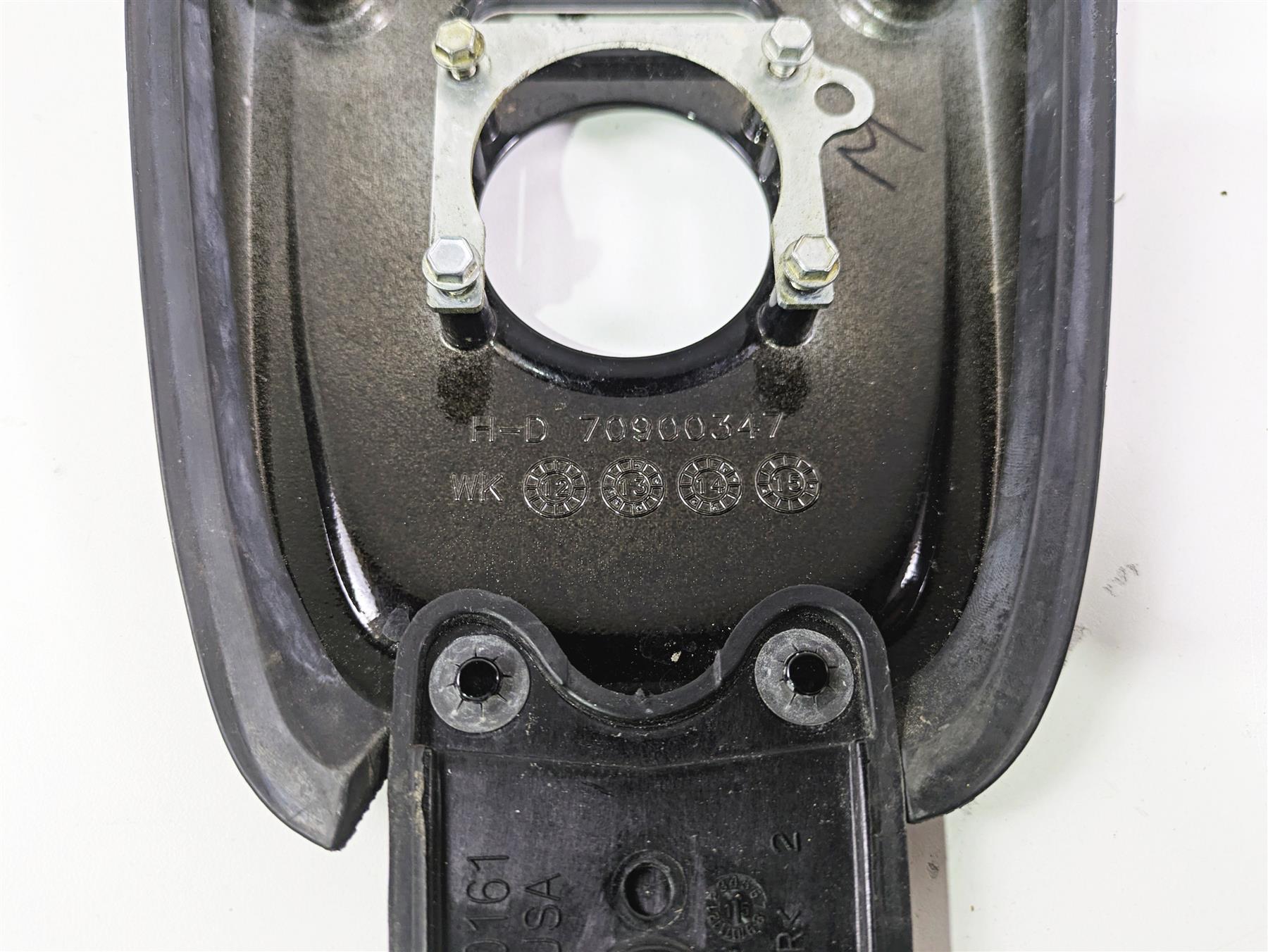 2016 Harley FXDF Dyna Fat Bob Tank Dash Cover Console Black 70900347 70900346 {{ shop.shopifyCountryName }} - Mototech271