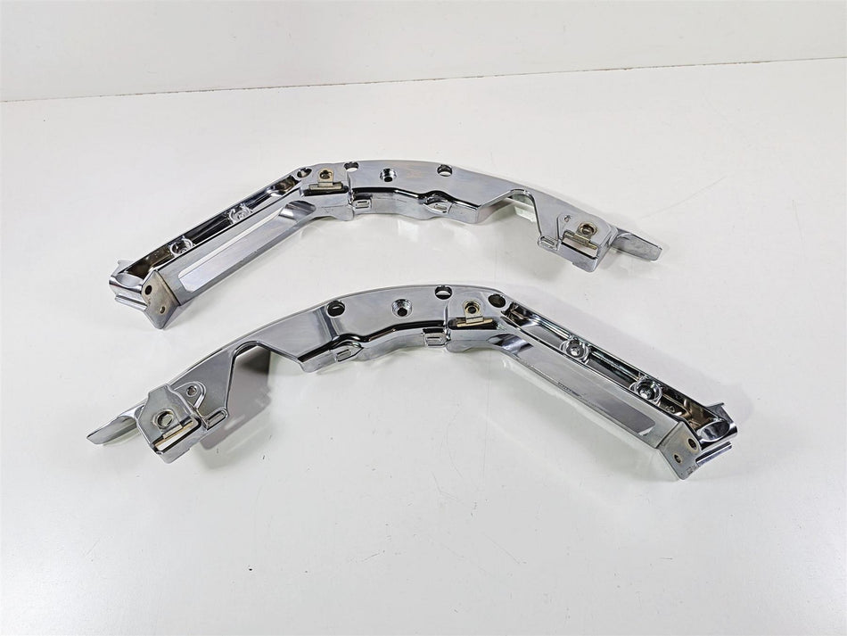 2016 Harley Touring FLHTK Electra Glide Rear Chrome Saddle Bag Support 90200503-Mototech271