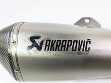Load image into Gallery viewer, 2014 BMW K1300S K40 Akrapovic Titanium Exhaust Pipe Can M-HALAG001 71607718438 | Mototech271
