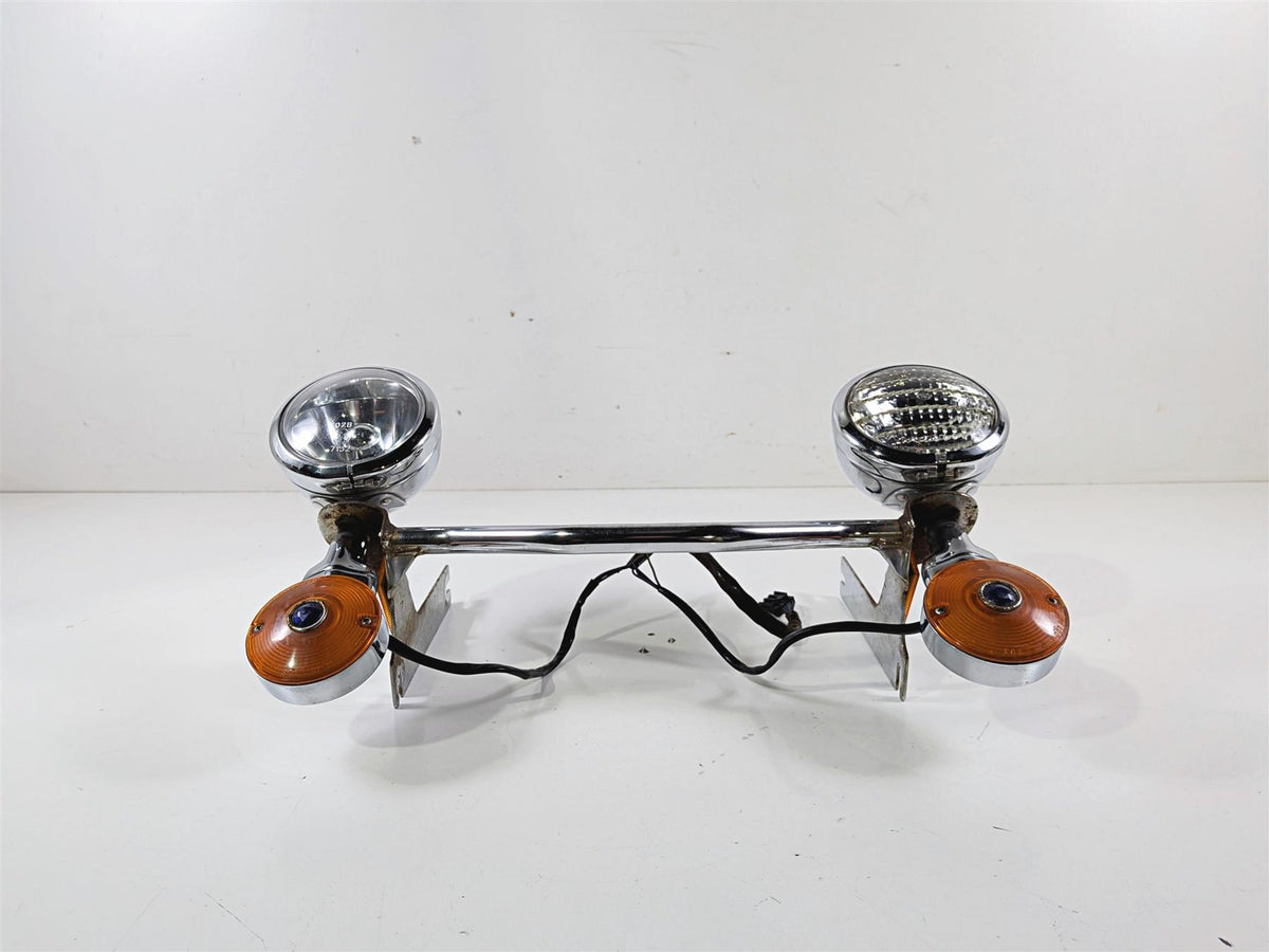 2001 Harley FLHRCI Road King Front Spot Light Blinker Set 68712-94A 68846-98C {{ shop.shopifyCountryName }} - Mototech271