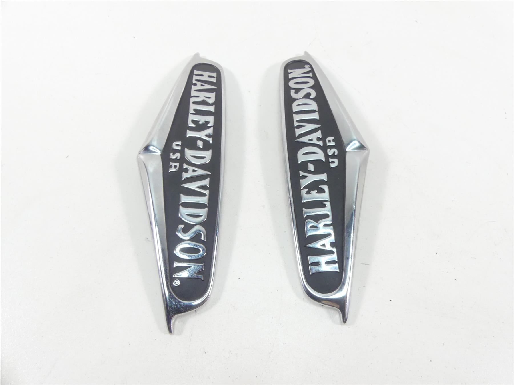 2001 Harley Touring FLHRCI Road King Fuel Gas Petrol Tank Emblems 62097-98 {{ shop.shopifyCountryName }} - Mototech271