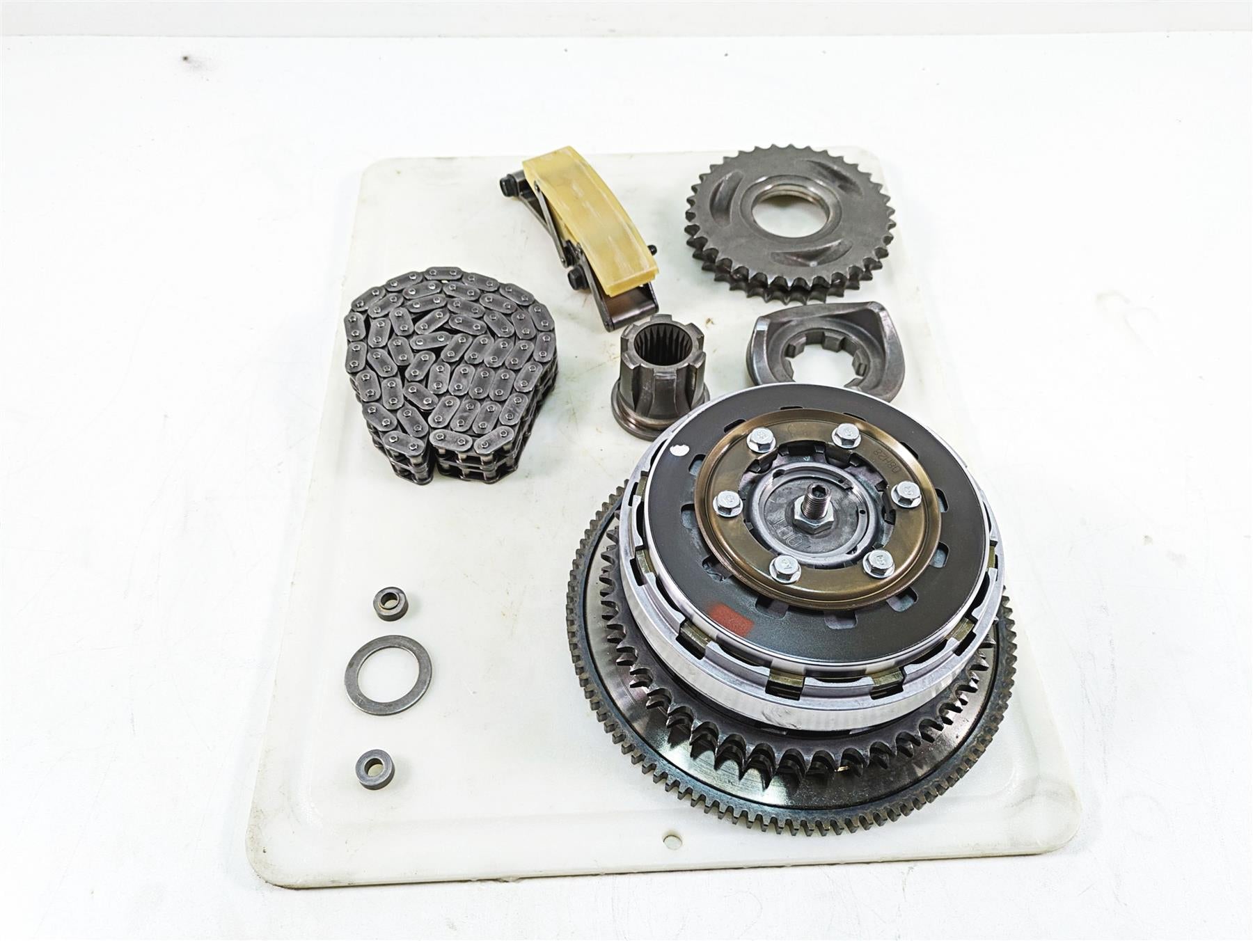 2009 Harley FXDF Dyna Fat Bob Primary Drive Clutch Kit 10k 37813-06A {{ shop.shopifyCountryName }} - Mototech271